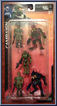 Campaign 5-Pack from Halo 2 - Mini - Series 1 manufactured by Joyride Studios [Front]