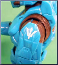 Cyan Spartan from Halo 2 - Series 7 manufactured by Joyride Studios [Loose]