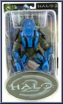 Ranger Elite (Blue) from Halo 2 - Series 4 manufactured by Joyride Studios [Front]