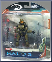 Master Chief from Halo 3 - Series 3 - Campaign manufactured by McFarlane [Front]
