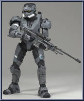 Spartan Soldier EOD (Steel) (GS) from Halo 3 - Series 3 - Multiplayer manufactured by McFarlane [Loose]