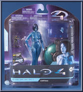 Cortana from Halo 4 - Series 1 manufactured by McFarlane [Front]
