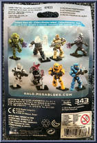 UNSC Spartan Gungnir from Halo - Blind Bags - Alpha manufactured by Mega Bloks [Back]