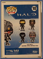 Arbiter (Gold Armor) from Halo - Pop! Vinyl Figures manufactured by Funko [Back]
