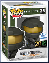 Master Chief (with MA5B Assault Rifle) from Halo - Pop! Vinyl Figures manufactured by Funko [Front]