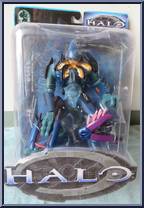 Covenant Elite (Blue) from Halo - Series 2 manufactured by Joyride Studios [Front]