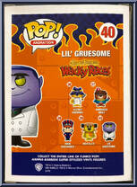 Lil' Gruesome (Orange / Purple Jacket) from Hanna Barbera - Wacky Races Pop! manufactured by Funko [Back]