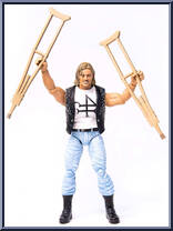Brian Pillman from Heels and Faces - Pinnacle Series manufactured by Zombie Sailor's Toys [Loose]