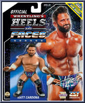 Matt Cardona from Heels and Faces - Series 1 manufactured by Zombie Sailor's Toys [Front]