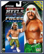 Sabu (Green Pants) from Heels and Faces - Series 1 manufactured by Zombie Sailor's Toys [Front]