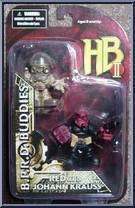 Red / Johann Krauss from Hellboy II - B.P.R.D. Buddies manufactured by Mezco [Front]