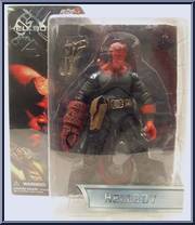 Hellboy (No Coat) (Open Mouth & Open Fist) from Hellboy - Basic Series manufactured by Mezco [Front]