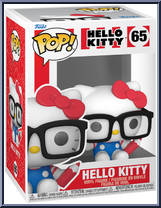 Hello Kitty (Glasses) from Hello Kitty - Pop! Vinyl Figures manufactured by Funko [Front]