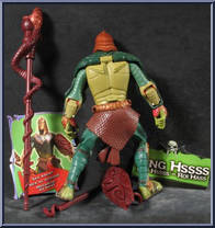 King Hssss from He-Man - 2002 Series - Snake Men manufactured by Mattel [Loose]