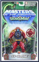 Sy-Klone from He-Man - 2002 Series - Snake Men manufactured by Mattel [Front]