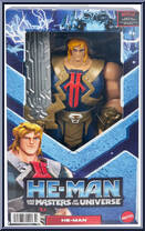 He-Man (Blue / Gold Armor) from He-Man - Masters of the Universe - 2021 TV Series - Large Scale manufactured by Mattel [Front]