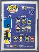 Batgirl (Metallic) (Chase) from Heroes - DC Universe Pop! manufactured by Funko [Back]