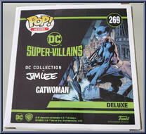 Catwoman (Black / White) from Heroes - DC Collection Pop! manufactured by Funko [Back]