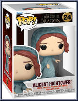 Alicent Hightower (Teal Cloak) from House of the Dragon - Pop! Vinyl Figures manufactured by Funko [Front]