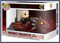Rhaenyra Targaryen with Meleys from House of the Dragon - Pop! Rides manufactured by Funko [Front]