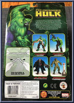Hulk (Savage) from Hulk Classics - Series 1 manufactured by Toy Biz [Back]