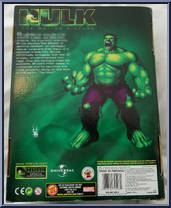 Hulk (Raging) from Hulk - Motion Picture - 13" Figures manufactured by Toy Biz [Back]