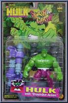 Hulk (Crash-Out Action) from Incredible Hulk - Smash and Crash manufactured by Toy Biz [Front]