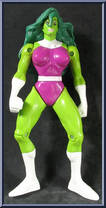She Hulk from Incredible Hulk - Series 1 manufactured by Toy Biz [Loose]