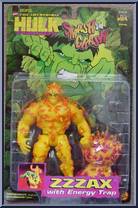 Zzzax from Incredible Hulk - Smash and Crash manufactured by Toy Biz [Front]