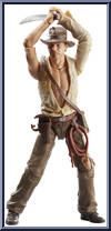 Indiana Jones (Temple of Doom) from Indiana Jones - Adventure Series - Basic Series manufactured by Hasbro [Loose]