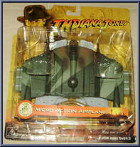 Airplane from Indiana Jones - Micro Action manufactured by Disney [Front]