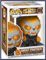 Ghost Panther from Infinity Warps - Infinity Warps Pop! manufactured by Funko [Front]