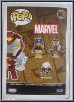 Iron Hammer (Glows in the Dark) from Infinity Warps - Infinity Warps Pop! manufactured by Funko [Back]