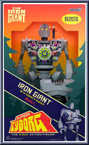 Iron Giant (Full Color) with Hogarth Hughes from Iron Giant - Super Cyborgs manufactured by Super7 [Front]