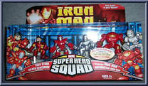 Hall of Armor from Iron Man - 2008 Movie - Superhero Squad manufactured by Hasbro [Front]