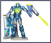 Iron Man (Deep Dive Armor) from Iron Man 2 - 2010 Movie - Concept Series manufactured by Hasbro [Loose]
