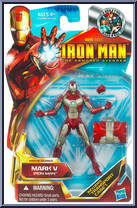 Iron Man (Mark V) from Iron Man - Armored Avenger - Movie Series manufactured by Hasbro [Front]