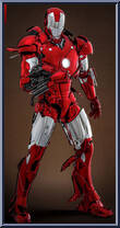 Iron Man Mark III (Red & Chrome Version) Action Figure
