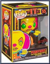 Pennywise (Blacklight) from IT - Pop! Vinyl Figures manufactured by Funko [Front]