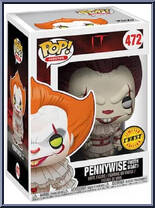 Pennywise (with Boat) (Red Hair) (Chase) from IT - Pop! Vinyl Figures manufactured by Funko [Front]