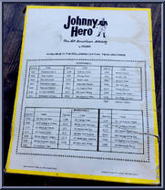 Los Angeles Angels from Johnny Hero - Baseball Outfits manufactured by Rosko [Back]