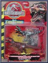 Lava T-Rex & Velociraptor Action Figure