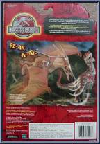 Tapejara from Jurassic Park III - Electronic RE-AK A-TAK manufactured by Hasbro [Back]