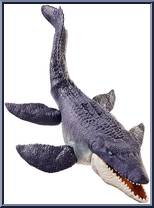 Mosasaurus from Jurassic World - Camp Cretaceous - Dino Escape - Ocean Protector manufactured by Mattel [Loose]
