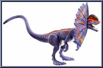 Dilophosaurus from Jurassic World - Dino Rivals - Savage Strike manufactured by Mattel [Loose]