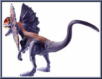 Dilophosaurus from Jurassic World - Dino Rivals - Savage Strike manufactured by Mattel [Loose]