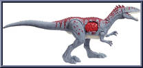 Monolophosaurus from Jurassic World - Dino Rivals - Battle Damage manufactured by Mattel [Loose]