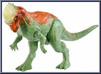 Pachycephalosaurus from Jurassic World - Dino Rivals - Battle Damage manufactured by Mattel [Loose]