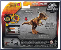 Stygimoloch Stiggy from Jurassic World - Dino Rivals - Savage Strike manufactured by Mattel [Back]