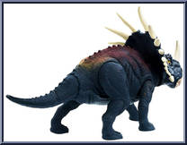 Styracosaurus from Jurassic World - Dino Rivals - Savage Strike manufactured by Mattel [Loose]
